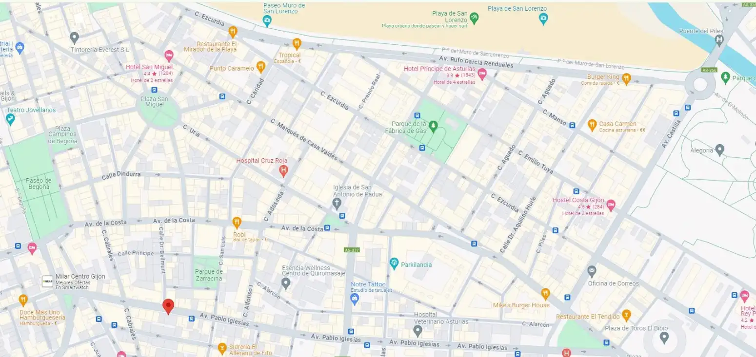 Piso de 85 m² en Gijón