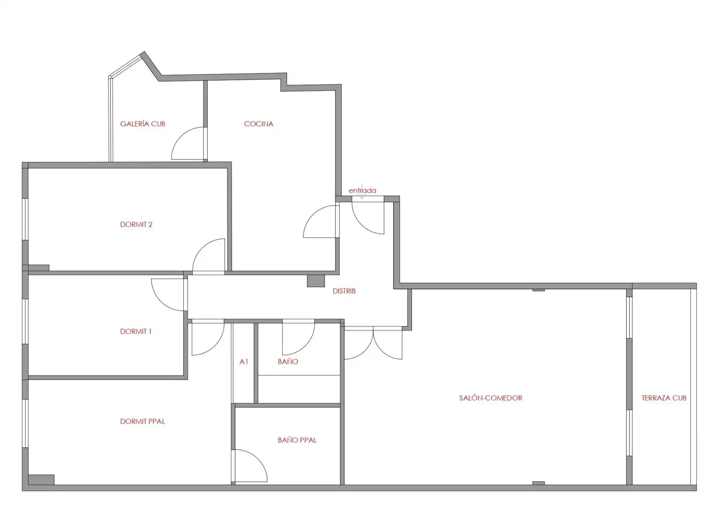 Pis de 126 m² a l'Alcora