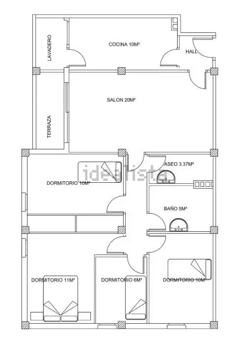 Habitación en alquiler, Almería