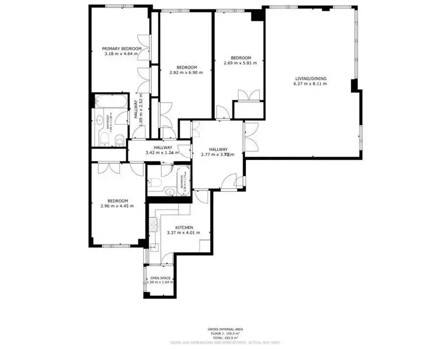 Piso de 167 m² en Valladolid