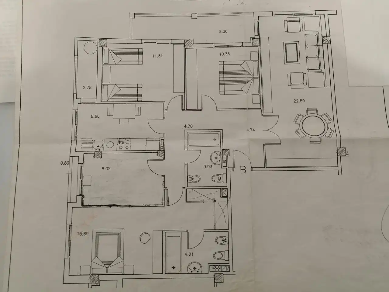 Piso de 125 m² en Zaragoza