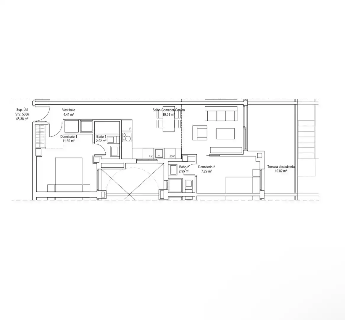 Piso de 80 m² en Fuengirola