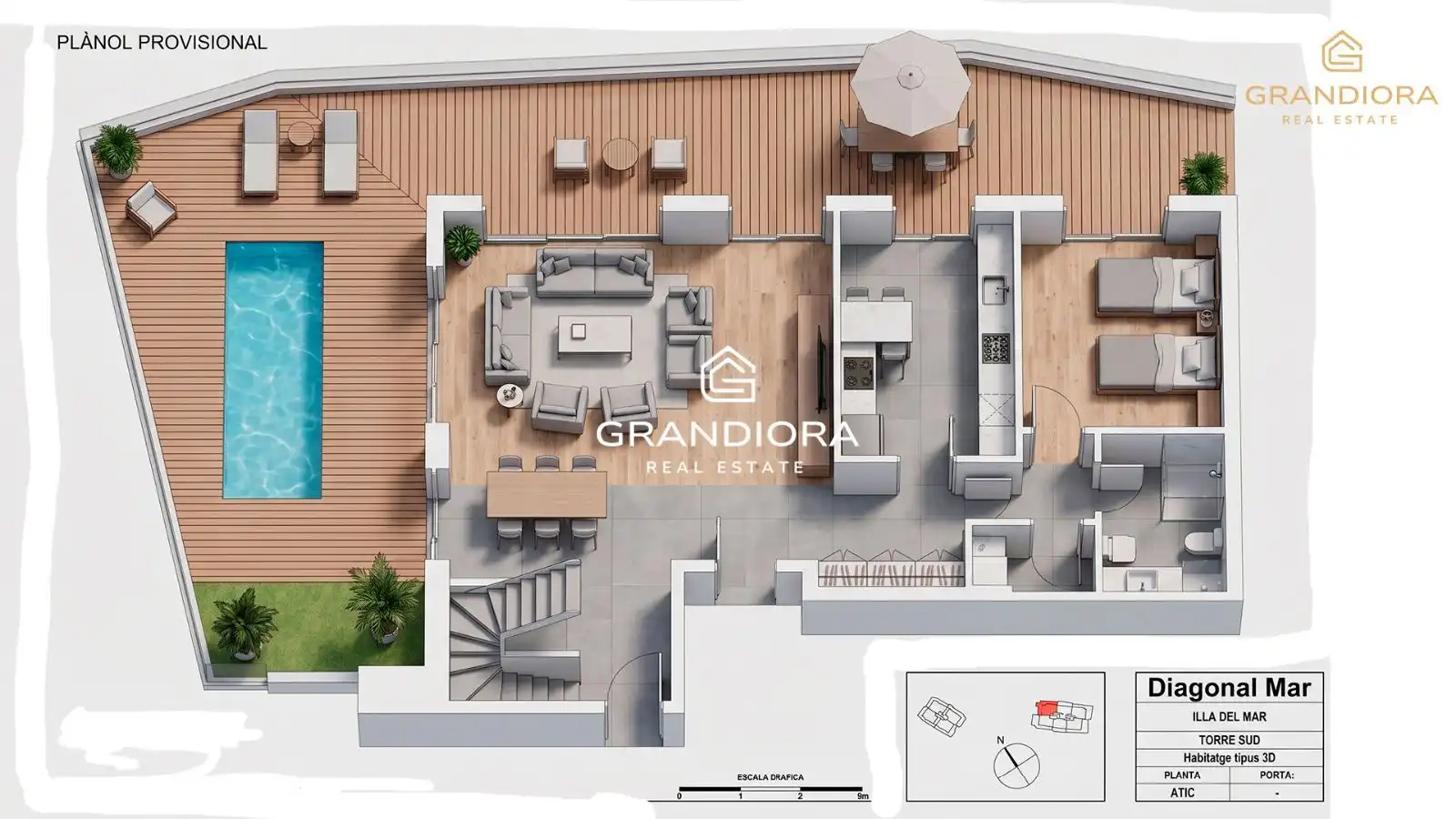 Pis de 299 m² a Barcelona