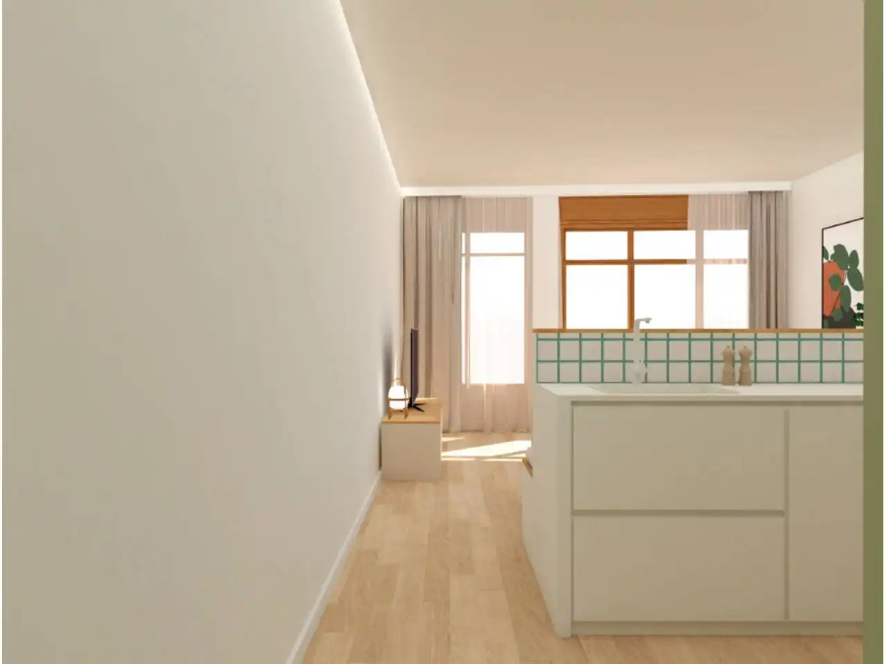 Flat 85 m² in Tona