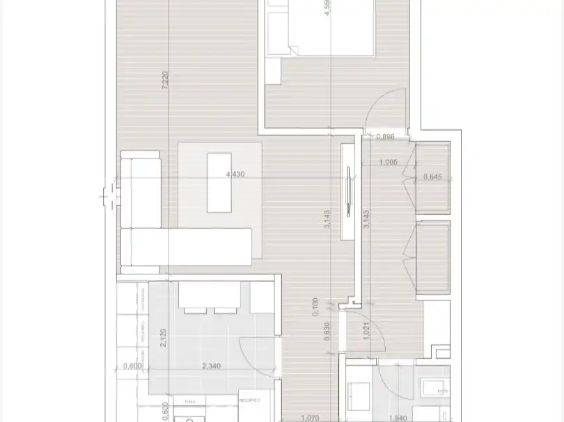 Wohnung 72 m² in Madrid