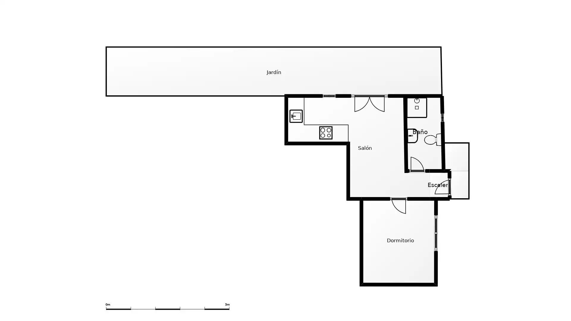 Piso de 44 m² en Barlovento