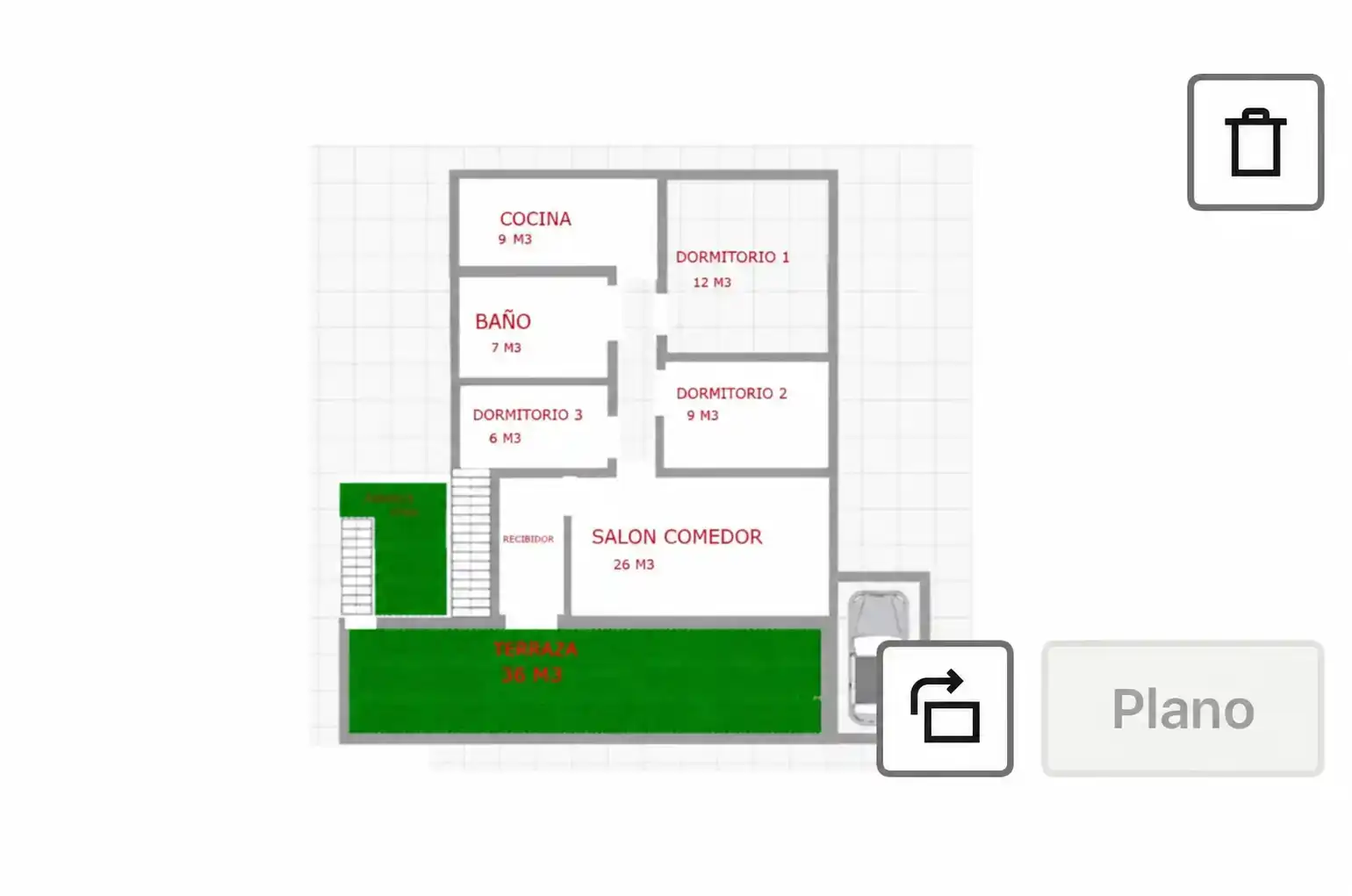 Pis de 140 m² a Barcelona