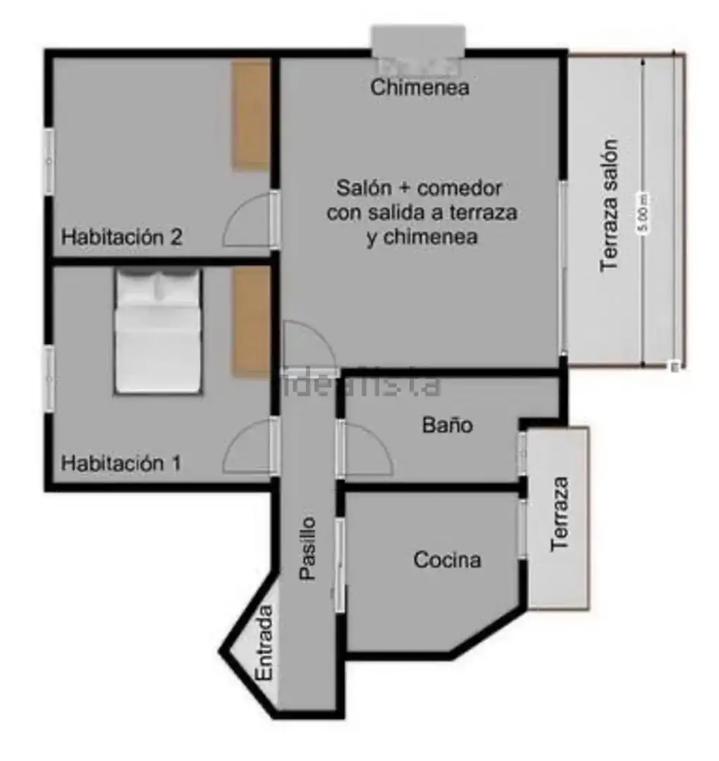 Piso de 80 m² en Guadarrama