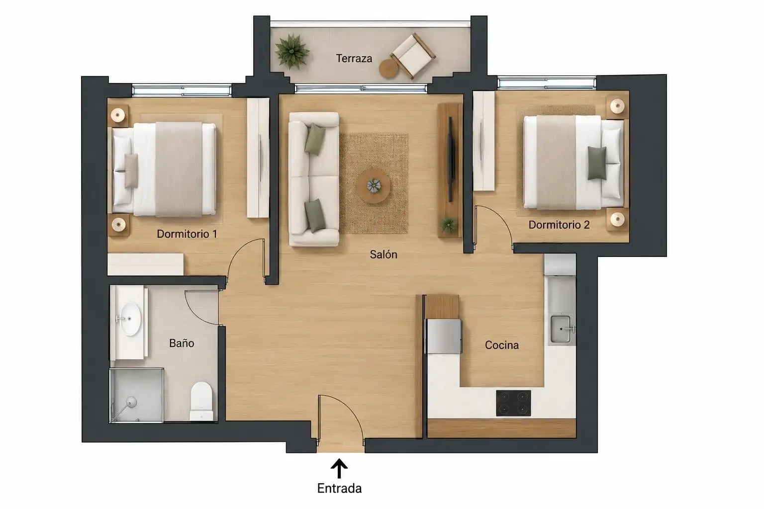 Appartamento 80 m² a Torremolinos