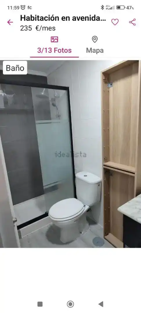 Habitación 100 m², Elche