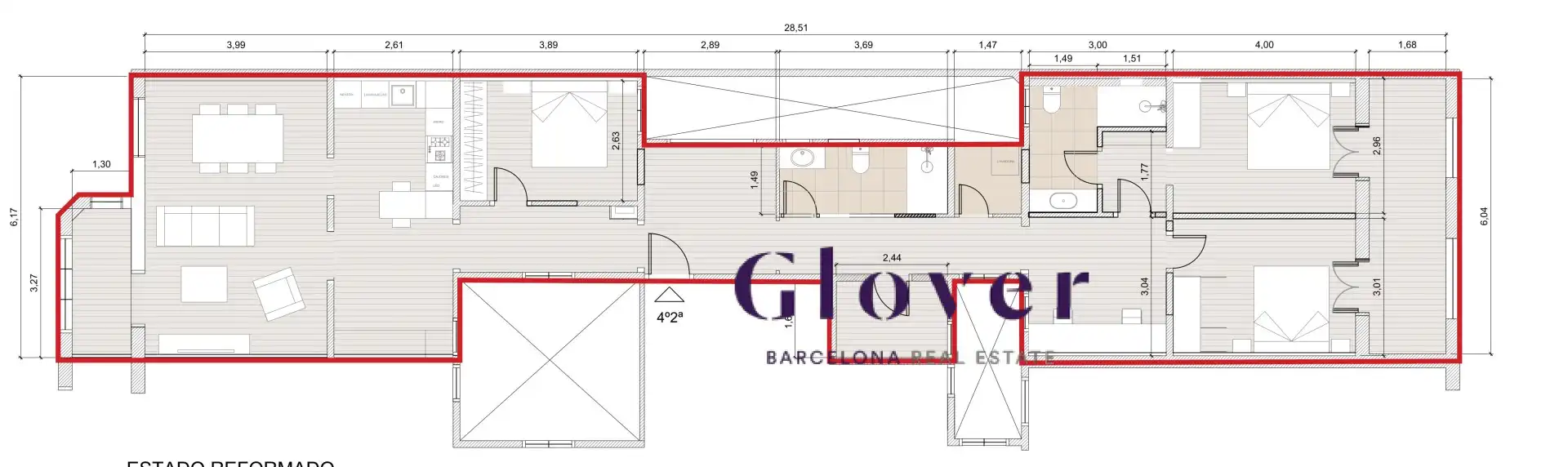 Pis de 159 m² a Barcelona