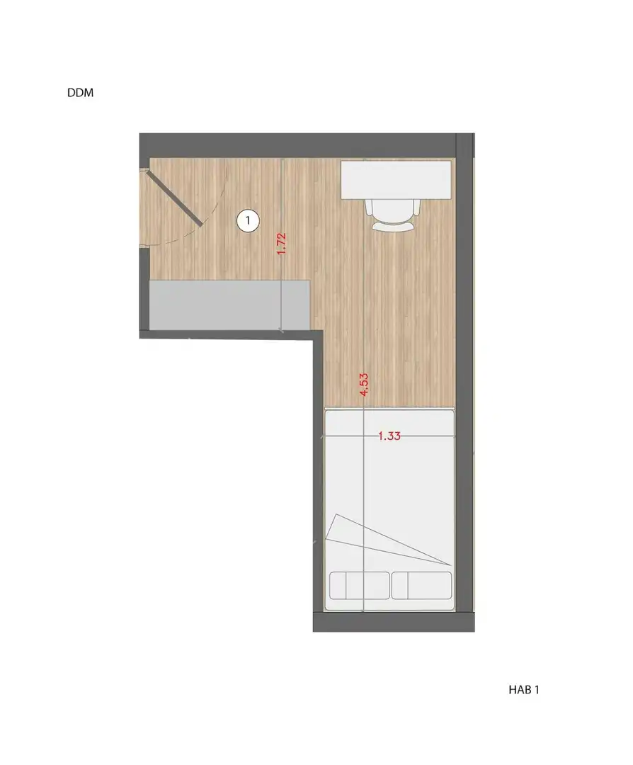 Habitación 175 m², Madrid