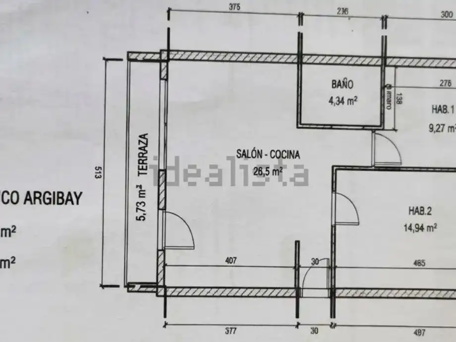 Piso de 86 m² en Madrid