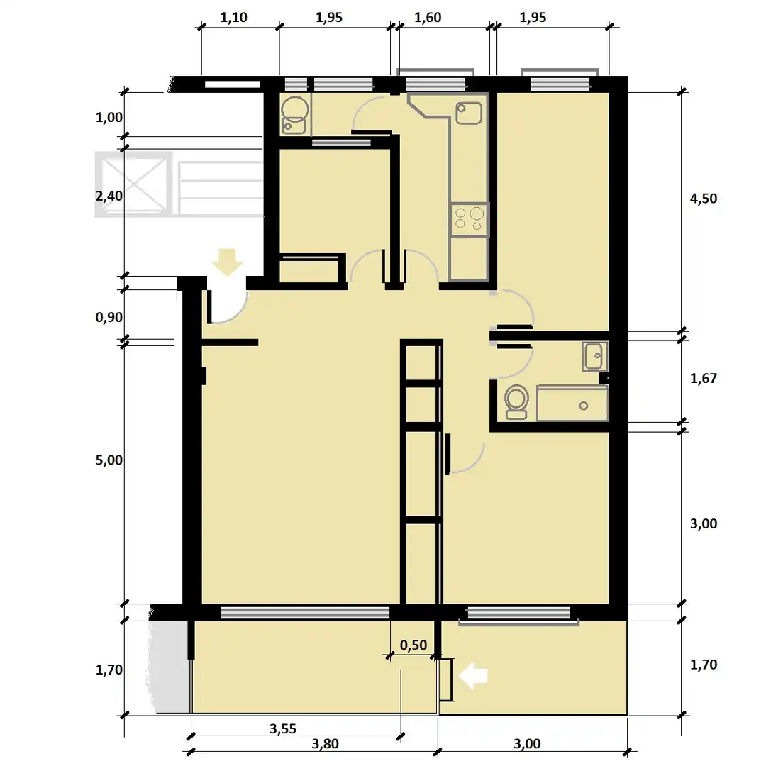 Pis de 125 m² a Canet d'en Berenguer