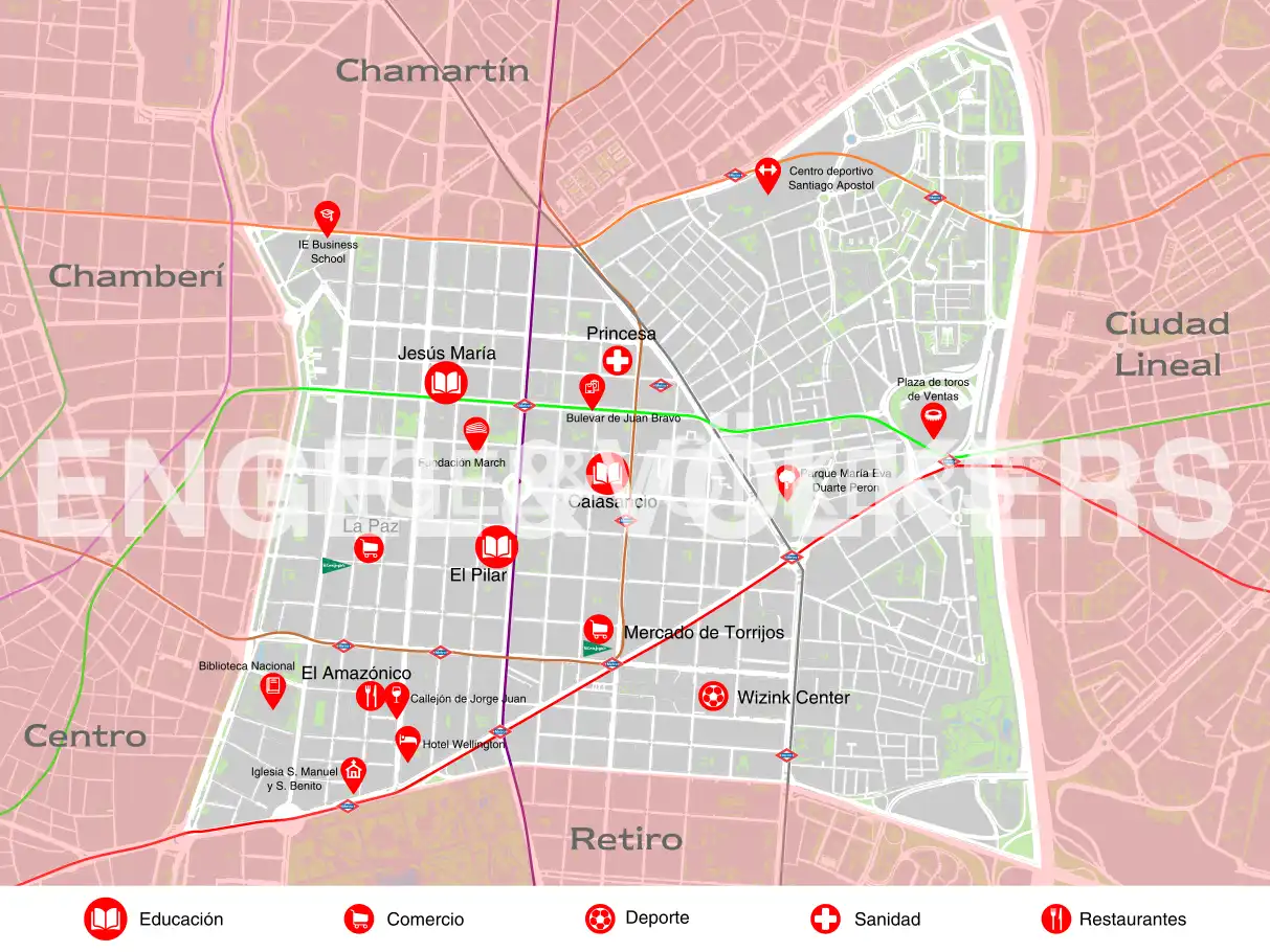 Piso de 158 m² en Madrid