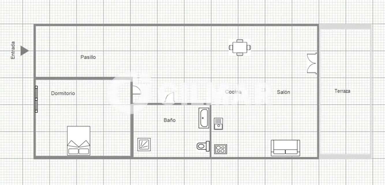 Piso de 59 m² en Arona