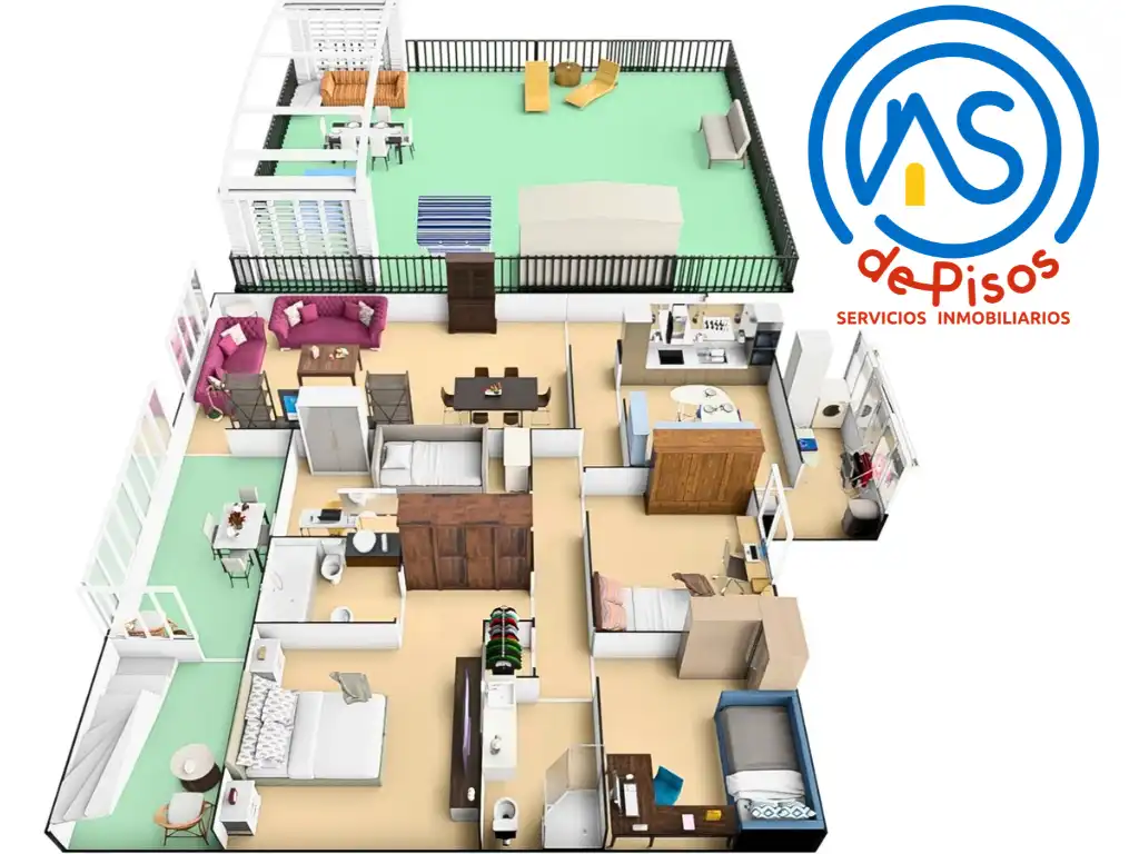 Piso de 165 m² en Zaragoza