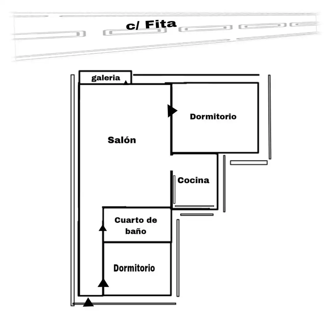 Pis de 67 m² a Saragossa