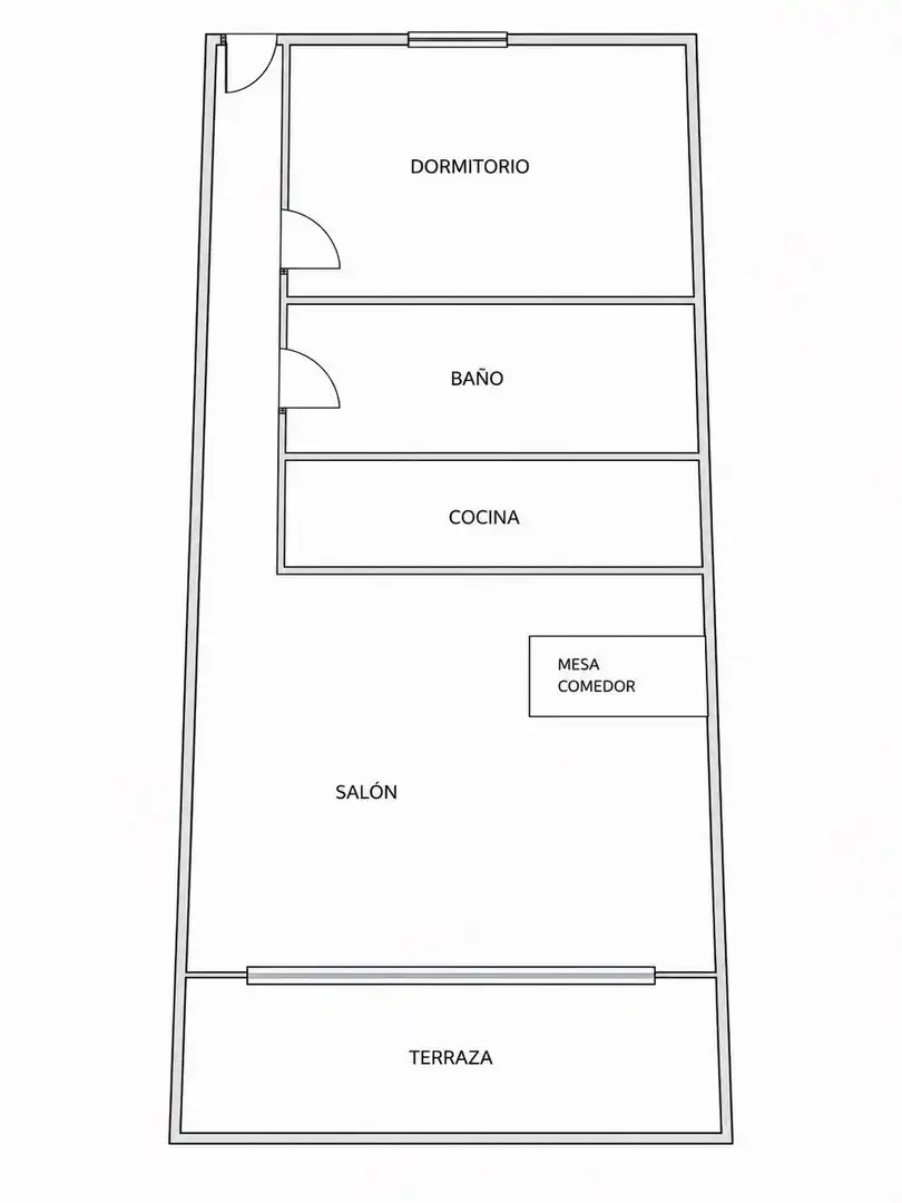 Piso de 48 m² en Nerja