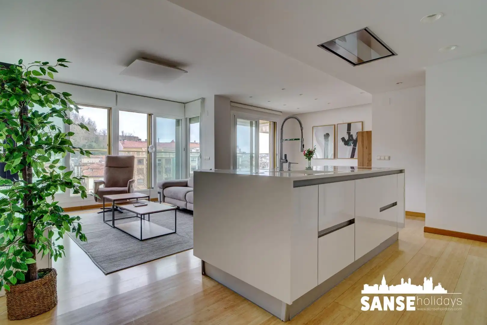 Piso de 90 m² en San Sebastián