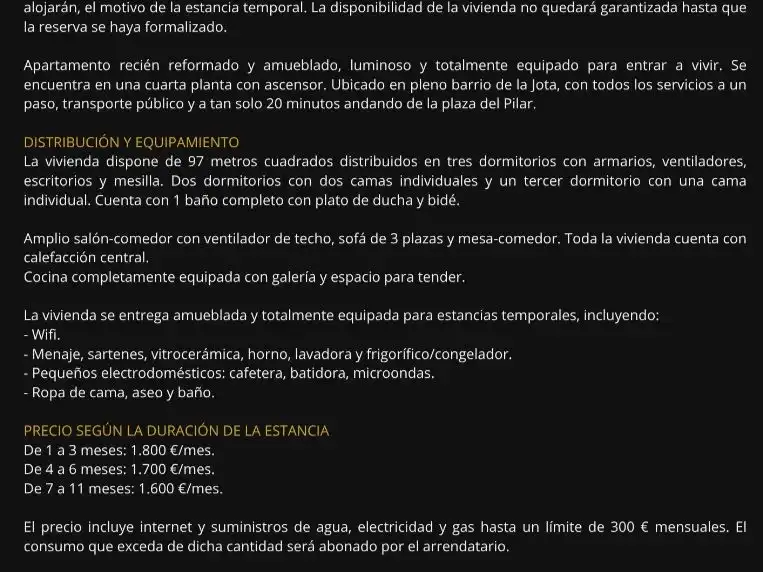 Pis de 97 m² a Saragossa