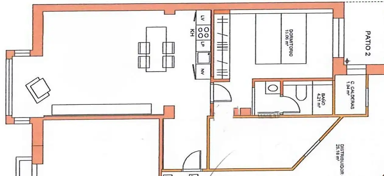 Pis de 75 m² a Lleó