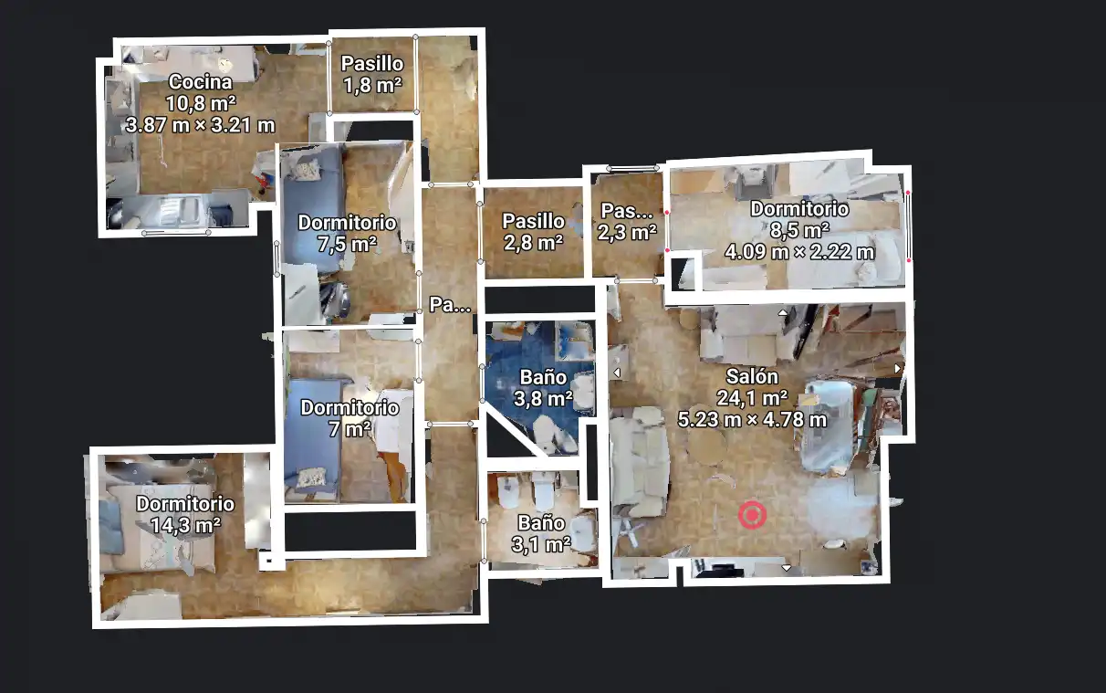 Pis de 137 m² a Múrcia