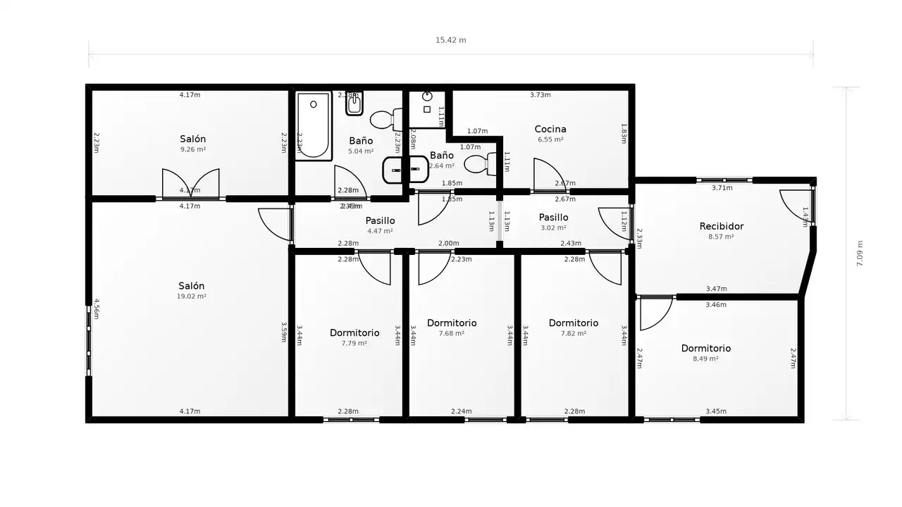 Piso de 120 m² en Barcelona