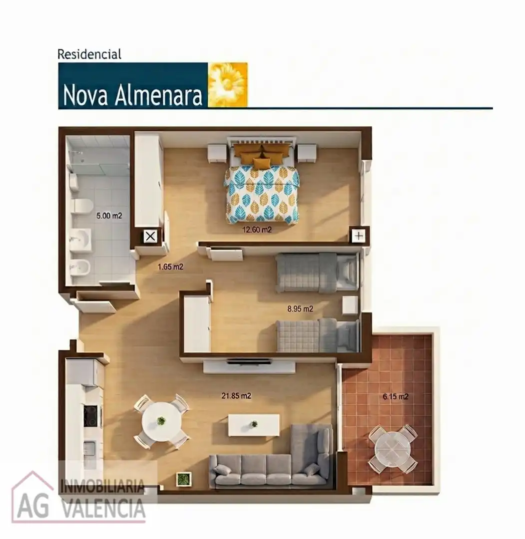 Pis de 62 m² a Almenara