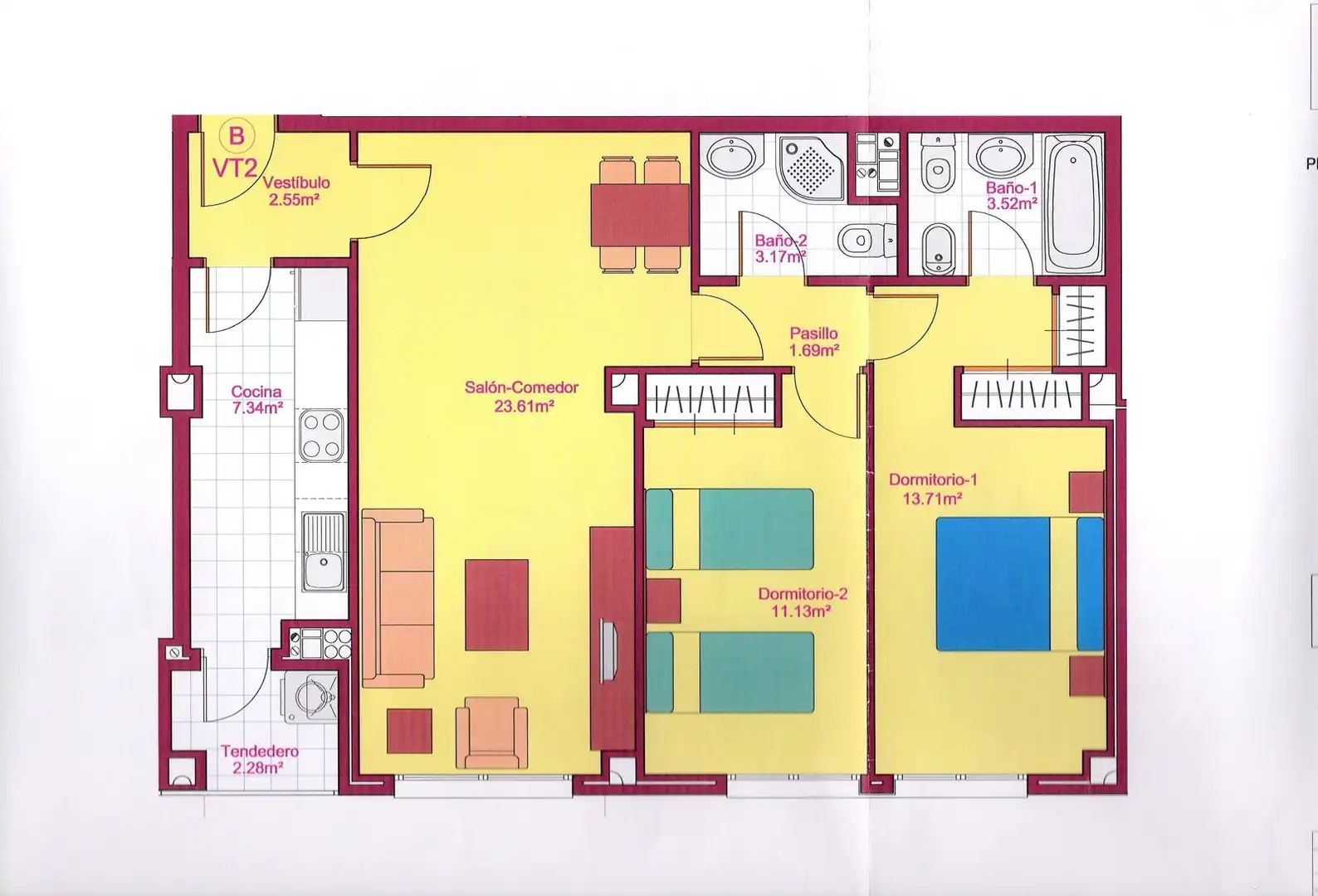 Apartamento 69 m² em Torrejón de Ardoz