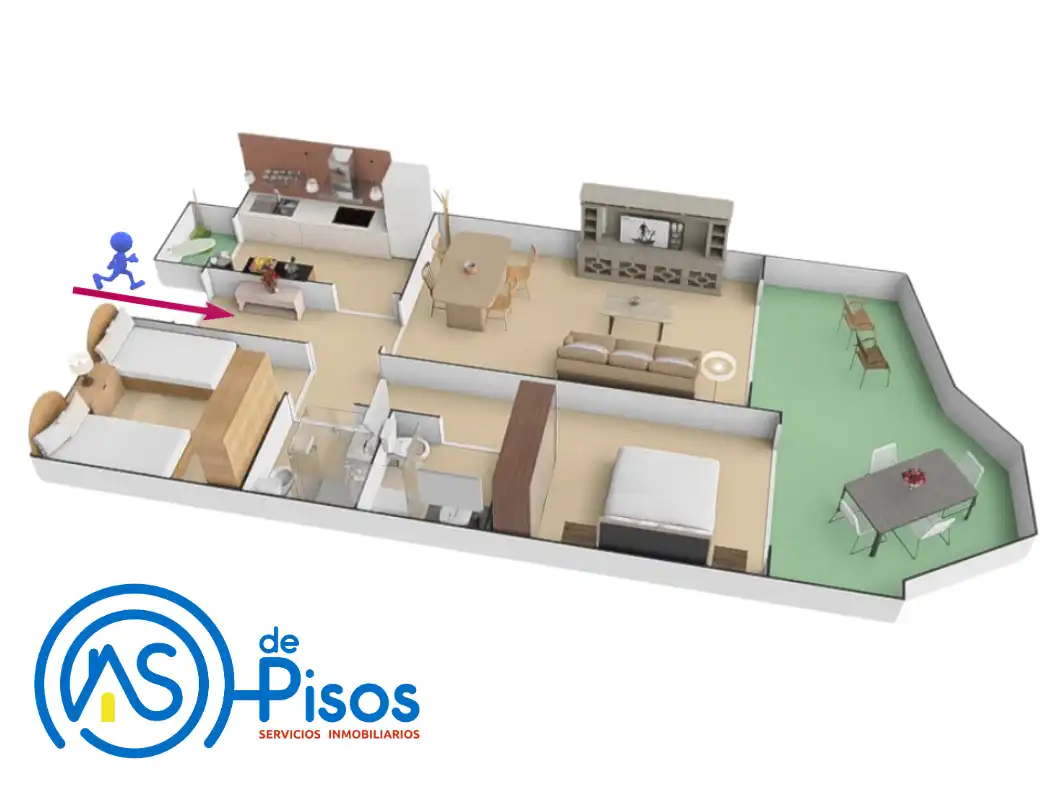 Pis de 72 m² a Mont-roig del Camp