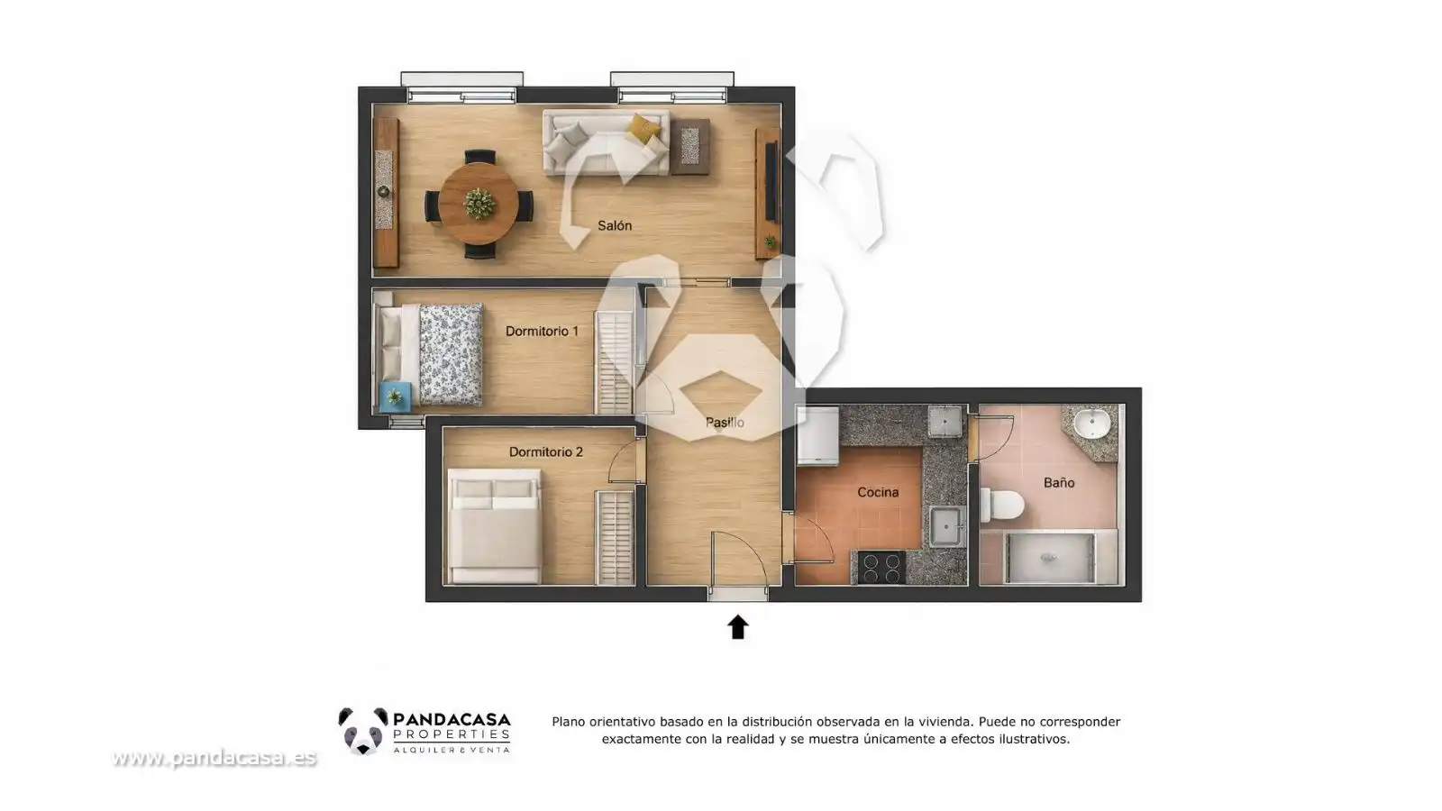 Piso de 65 m² en Madrid