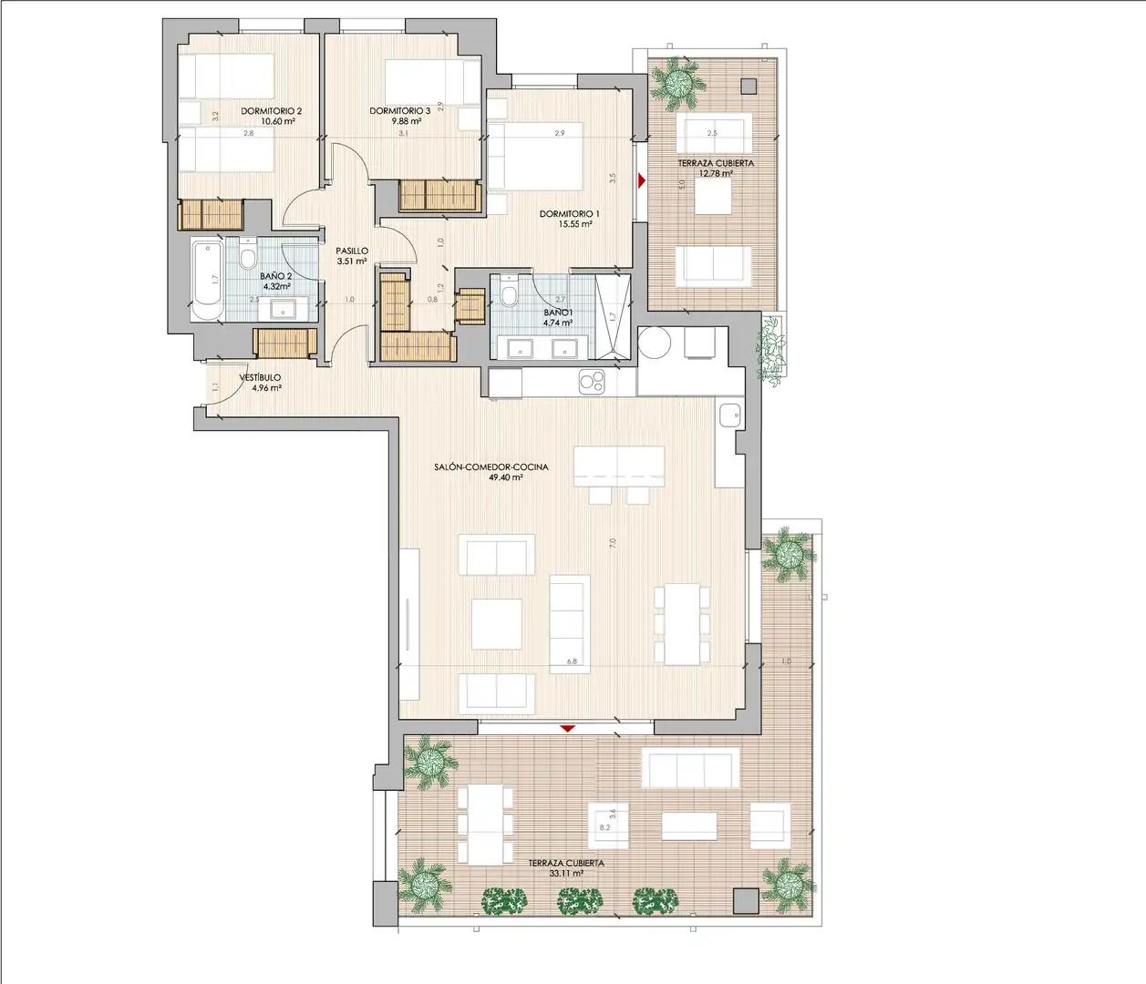 Piso de 187 m² en Benalmádena