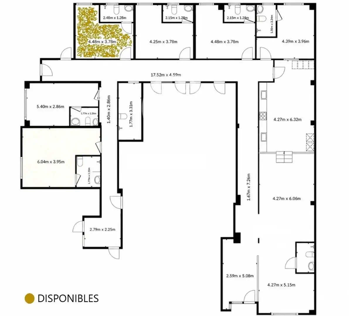 Piso de 25 m² en Burgos
