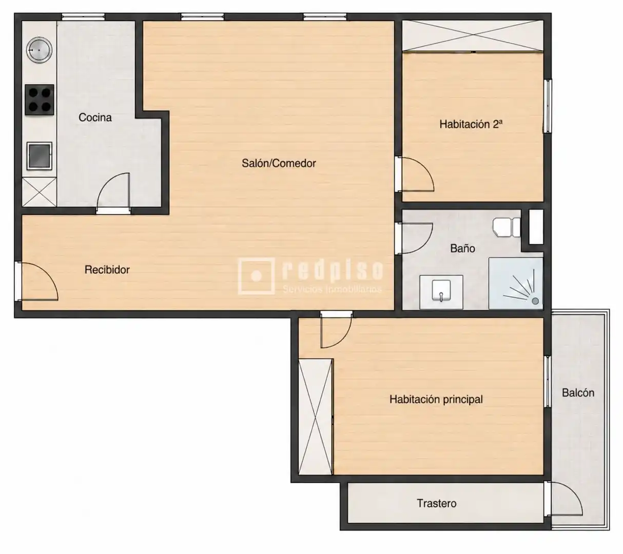 Piso de 84 m² en Madrid