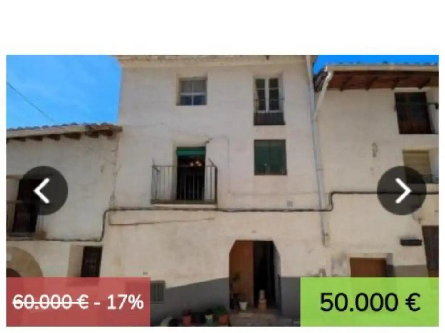 Piso de 240 m² en Peñarroya de Tastavins