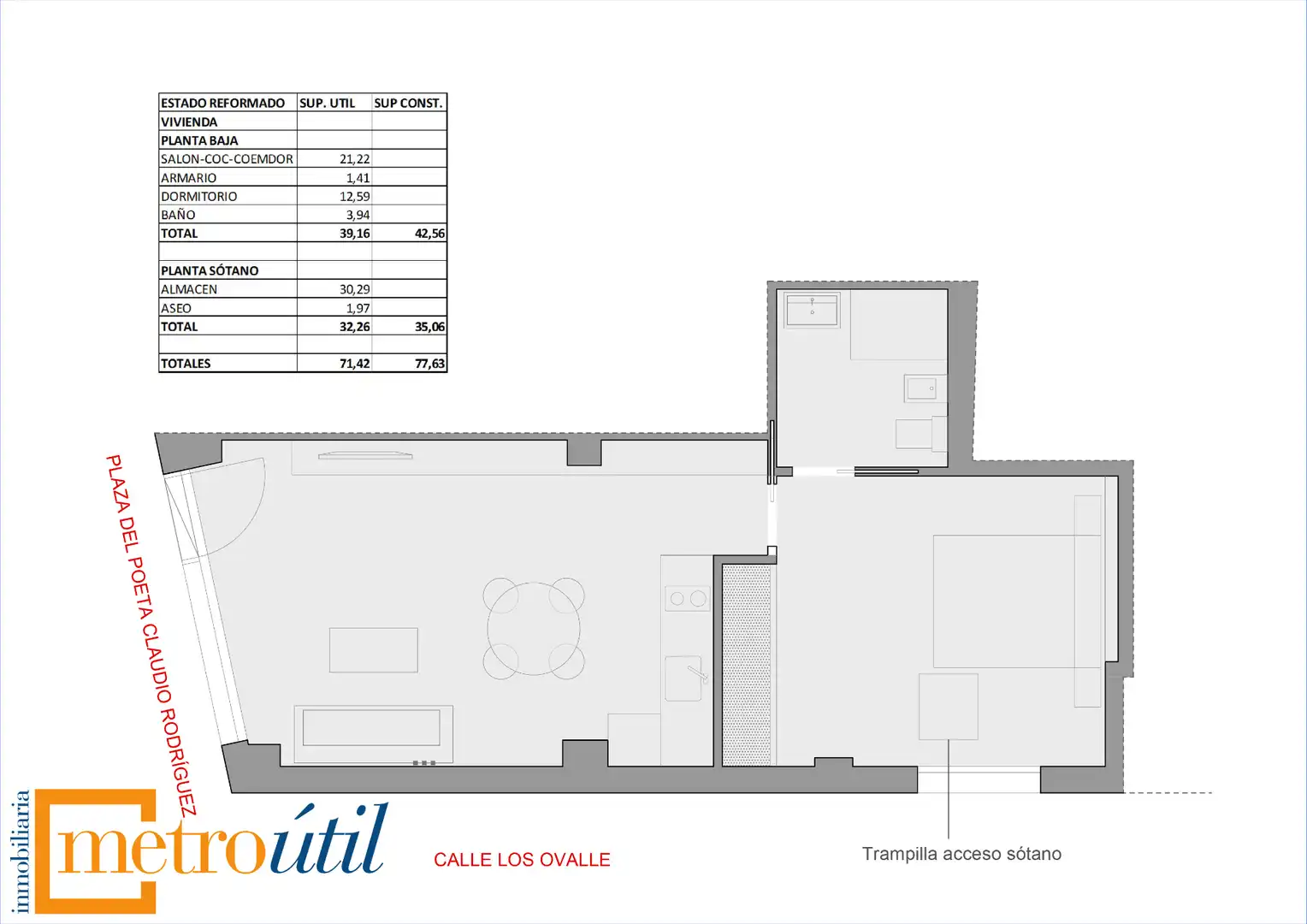 Piso de 55 m² en Salamanca