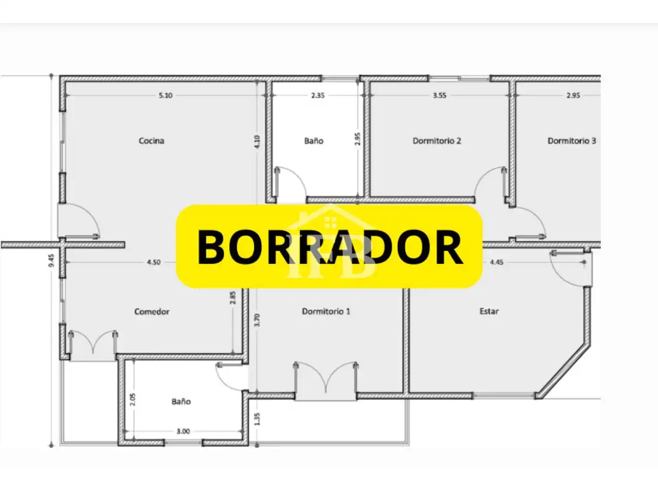 Piso de 93 m² en Badajoz