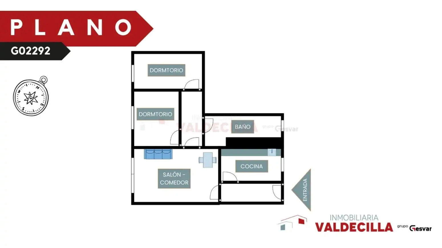 Piso de 75 m² en Santander