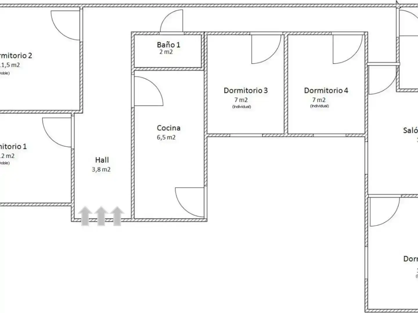 Piso de 115 m² en Salamanca