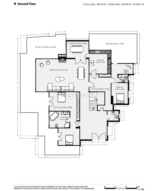 Квартира 353 м² у Benalmádena