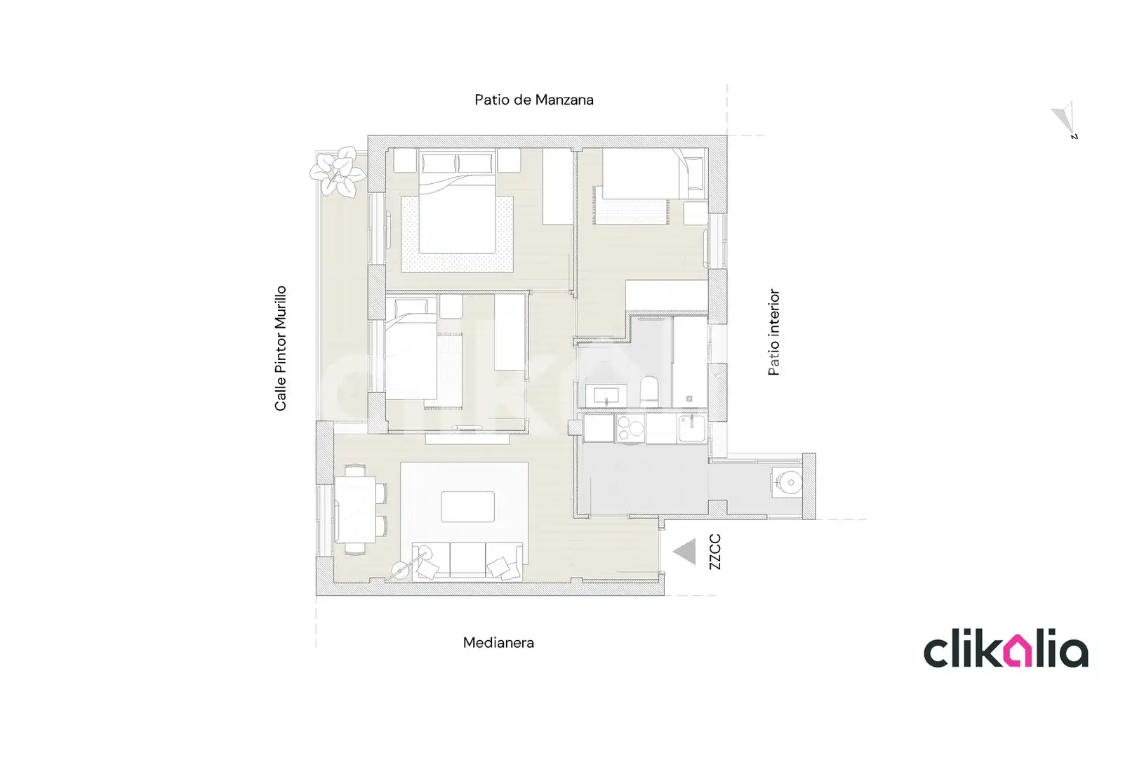 Pis de 70 m² a Móstoles
