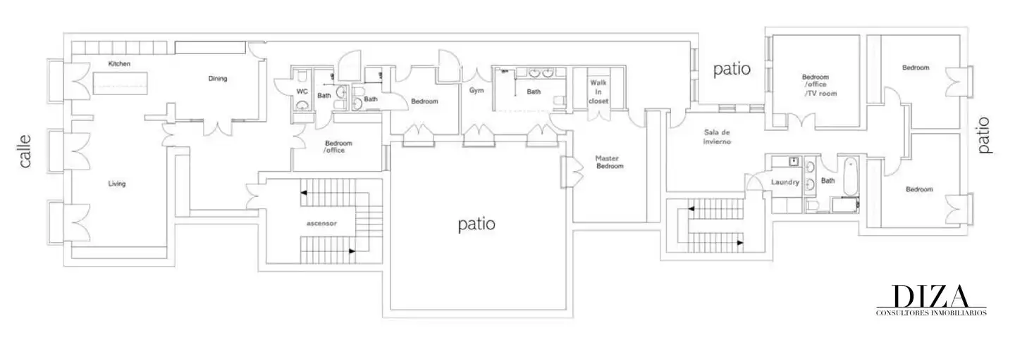 Appartamento 338 m² a Madrid