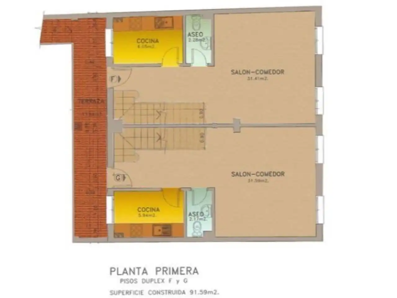 Piso de 98 m² en Navalcarnero