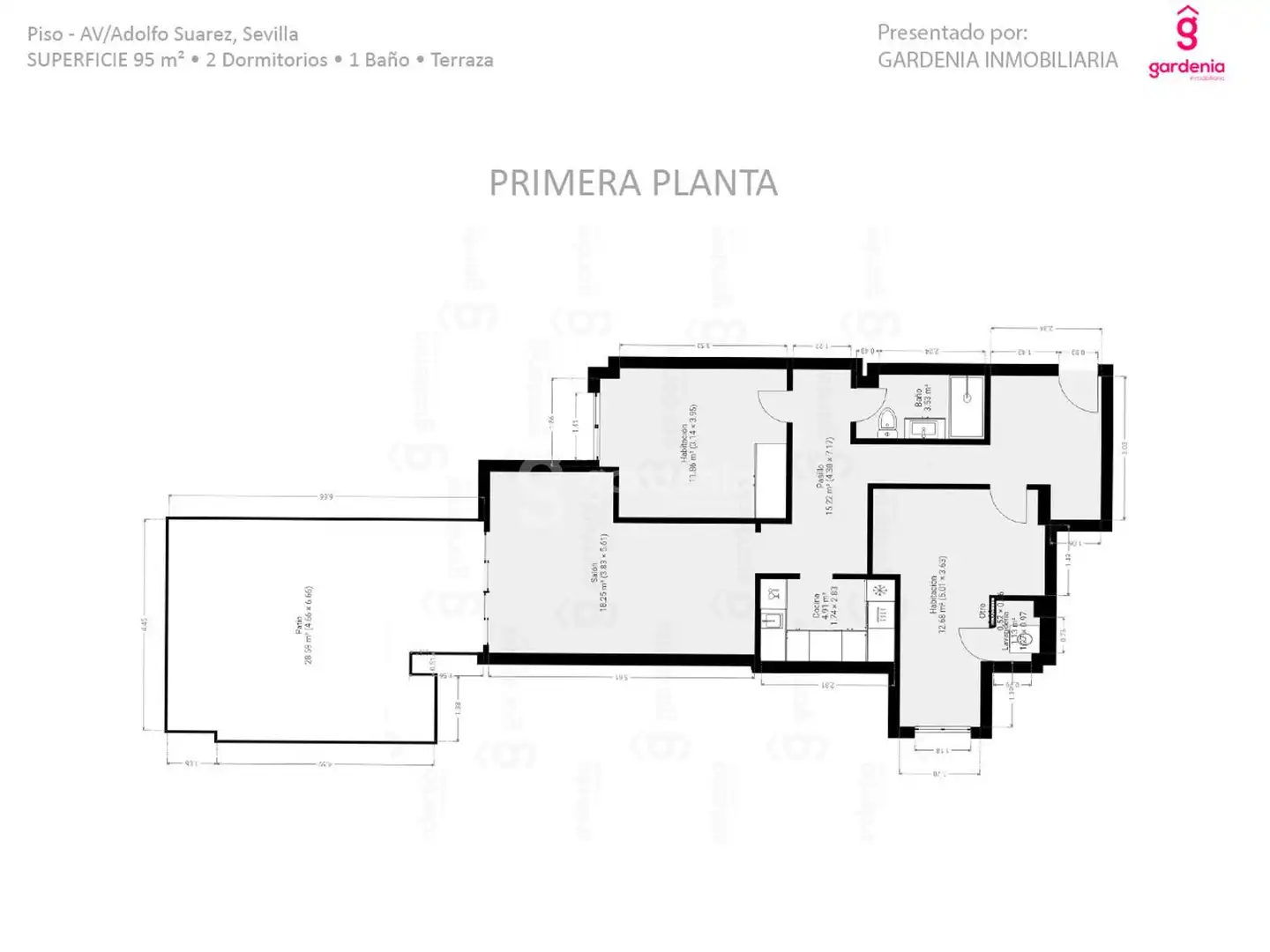 Pis de 95 m² a Sevilla