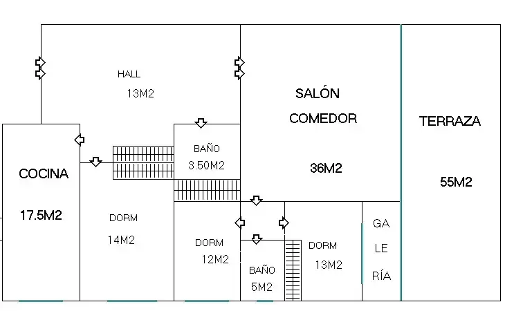Piso de 128 m² en Suances