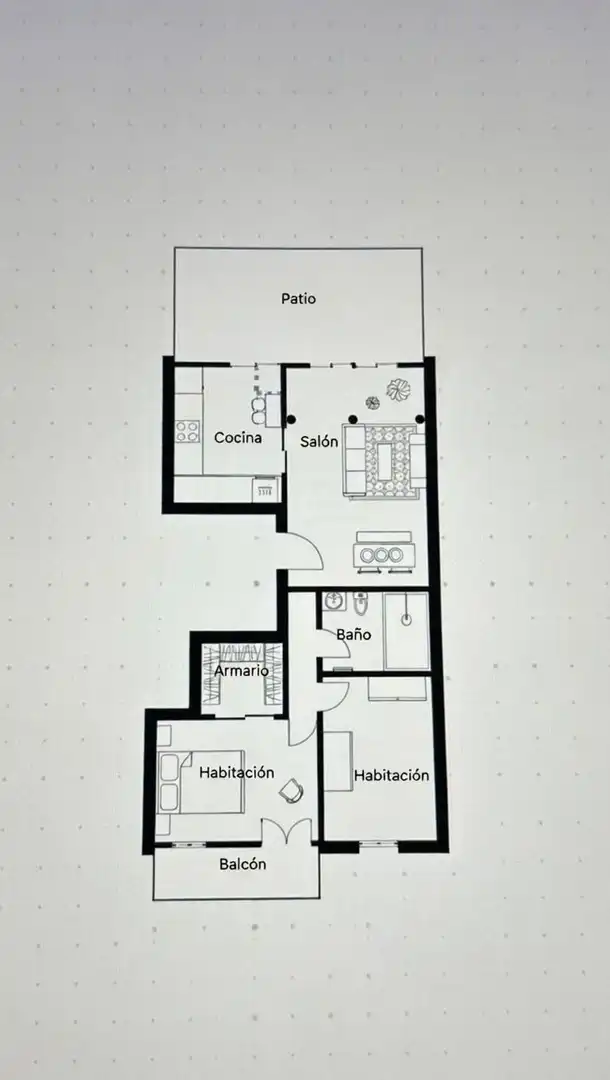Piso de 101 m² en Ferrol