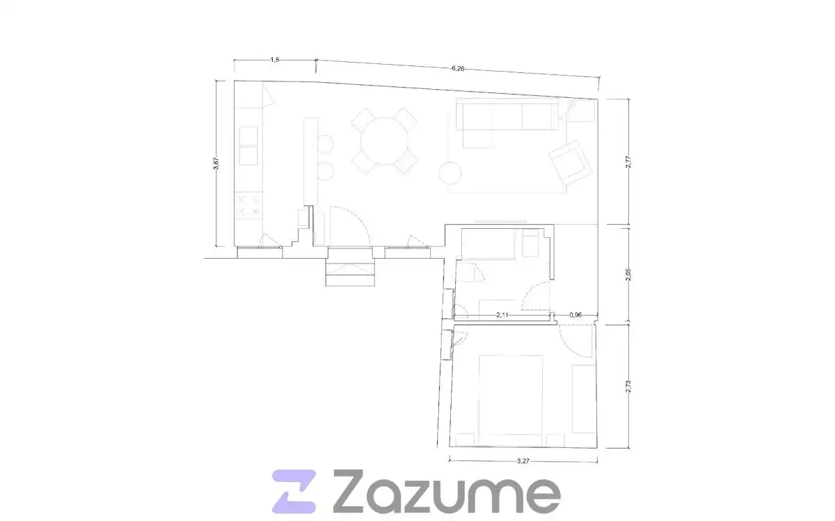 Pis de 60 m² a Sevilla