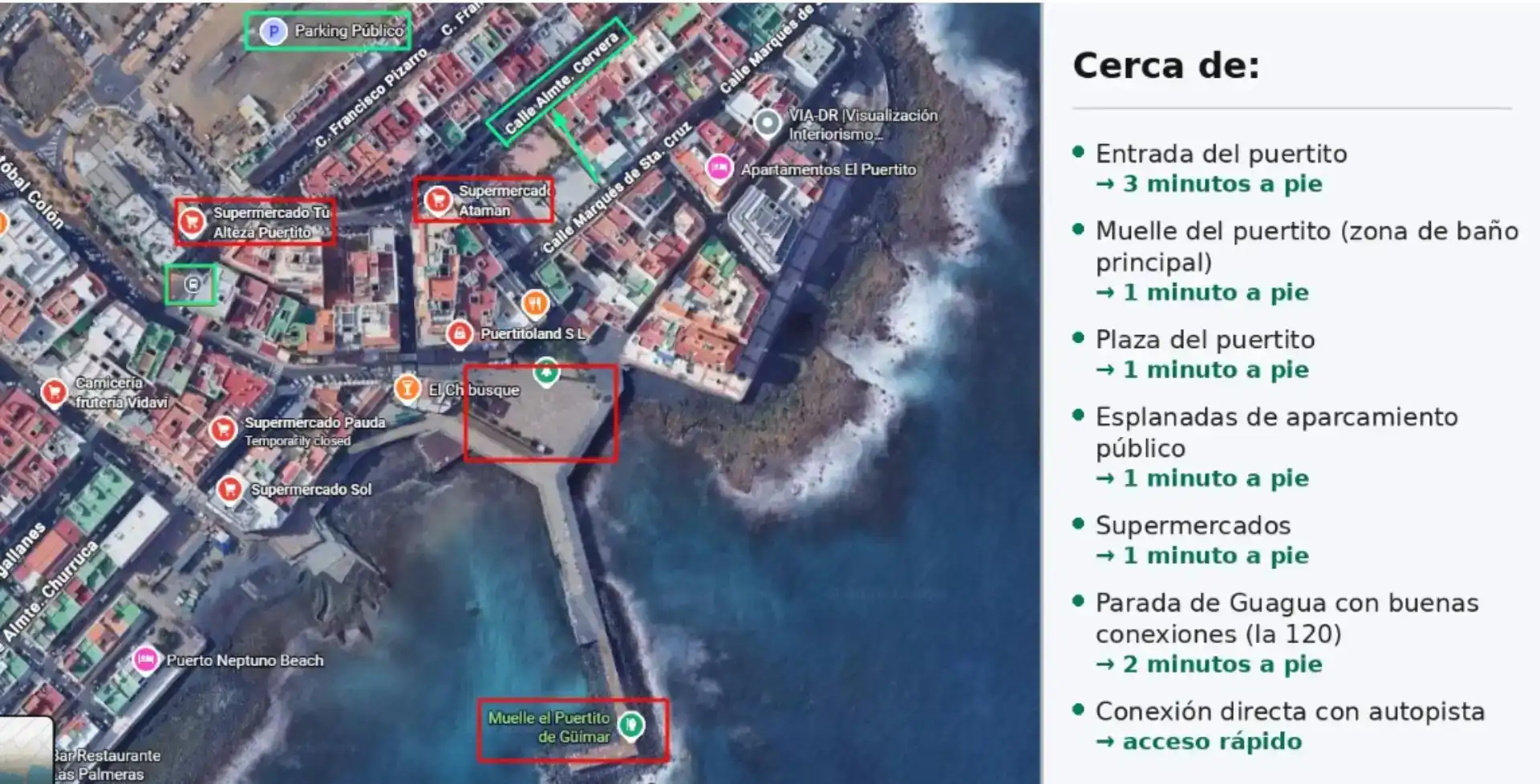 Piso de 80 m² en Güímar