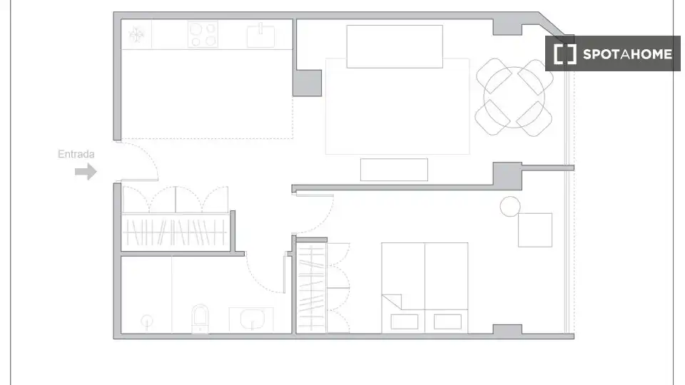 Apartamento para alugar, Madrid